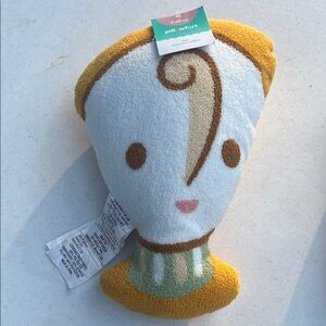 Disney Pillowfort Chip Character Pillow - White, Gold, Brown